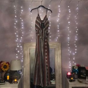 Striped jumpsuit NWT never worn